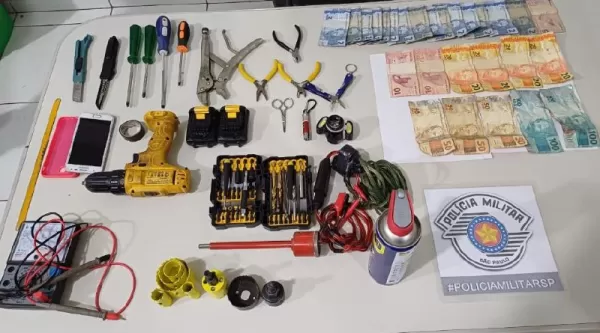 Homem é preso em flagrante após furtar joalheria no Centro de Piraju