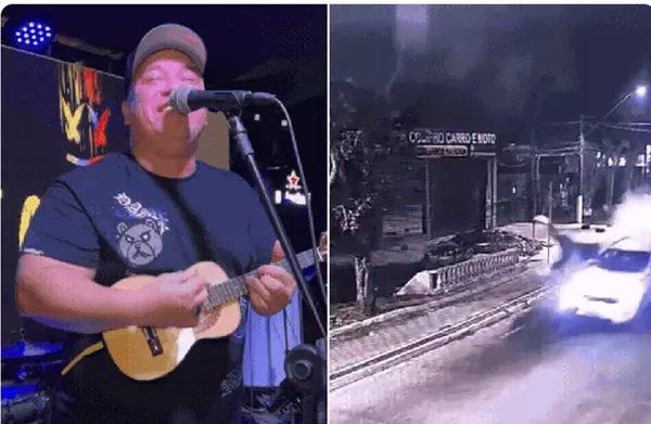 Cantor de pagode Adalto Mello morre em acidente de trânsito no Litoral de SP; motorista alcoolizado é preso
