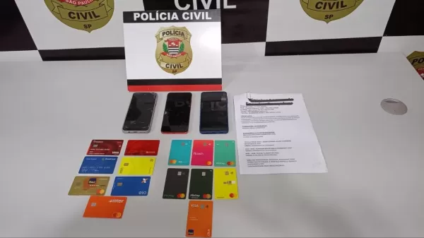 Polícia Civil prende dois investigados por estelionato e lavagem de dinheiro durante operação “Fake Face” em Santa Cruz do Rio Pardo