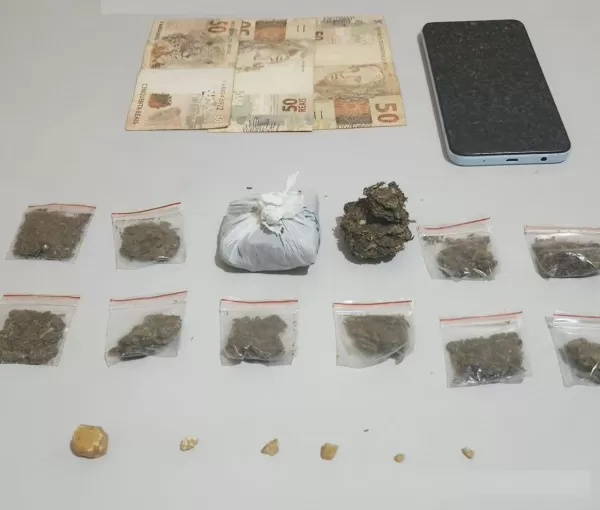 Polícia prende indivíduo por tráfico de drogas em Ourinhos