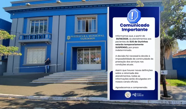 Ourilab notifica Prefeitura e anuncia possível suspensão de exames; Prefeitura trabalha para evitar prejuízos aos usuários