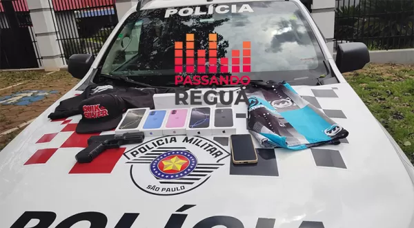 Homem é preso após roubo a loja de celulares em Santa Cruz do Rio Pardo