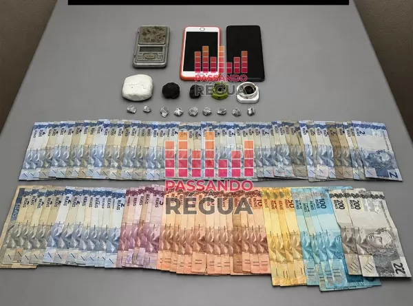 Força Tática prende homem por tráfico e apreende drogas em comércio da Vila Kennedy, em Ourinhos