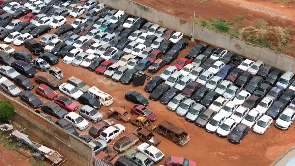 Dupla é presa após tentativa de furto no pátio do Grupo Carvalho em Ourinhos