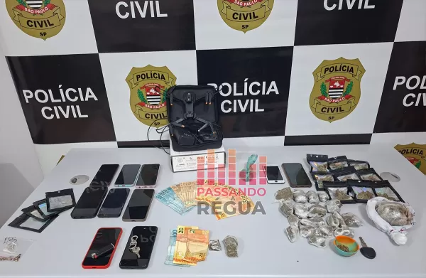 Operação contra tráfico avança e Polícia apreende mais drogas, objetos furtados e envolve adolescente em Santa Cruz do Rio Pardo