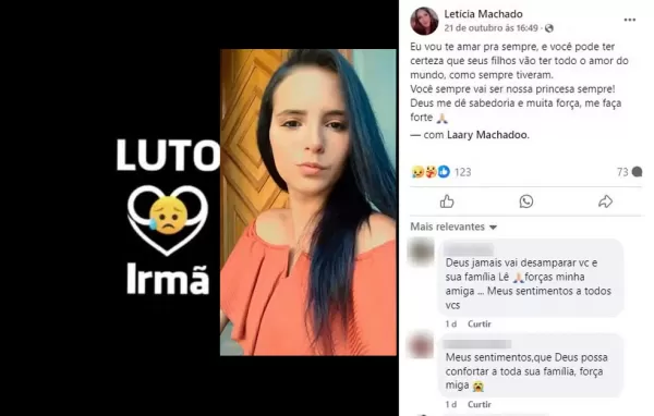Irmã de jovem morta a pedradas na região desabafa nas redes sociais: "Que você encontre seu caminho e sua luz"