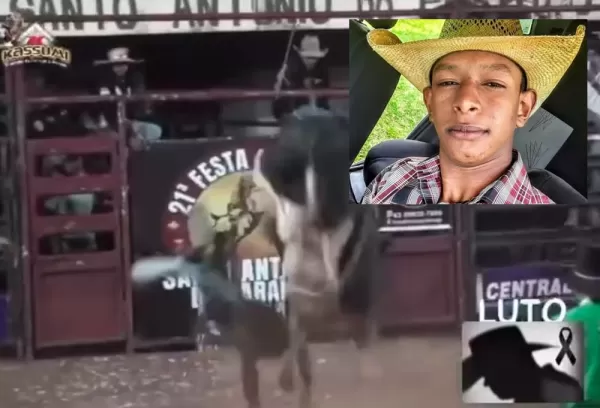 Peão de 21 anos morre após ser pisoteado por touro em rodeio no Paraná