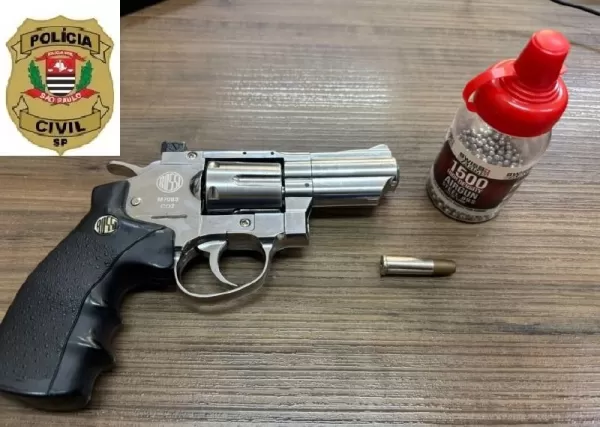 Polícia Civil identifica responsáveis por dano a viatura do Judiciário em Palmital após disparos com airsoft