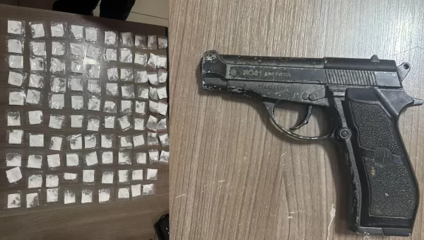 Homem é preso com quase 100 porções de cocaína e tem prisão preventiva decretada pela Justiça em Santa Cruz do Rio Pardo