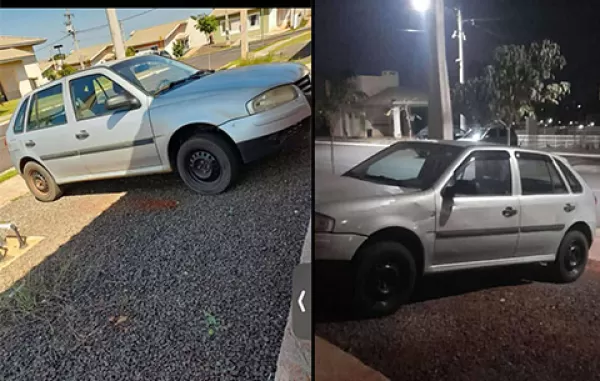 Gol é furtado em plena tarde no estacionamento da Praça da Santa Casa de Ourinhos