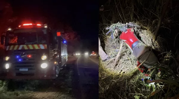 Motociclista morre em acidente na PR-436, entre Bandeirantes e Itambaracá