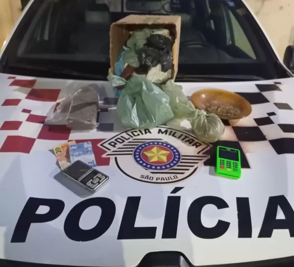 Homem é preso por tráfico de drogas em lava rápido de Ipaussu