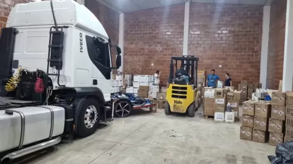 Furto milionário de defensivos agrícolas em Espírito Santo do Turvo: carga de R$ 7,5 milhões é localizada em Casa Branca