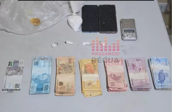 Homem é preso em flagrante por tráfico de drogas após tentativa de fuga na Vila Recreio, em Ourinhos