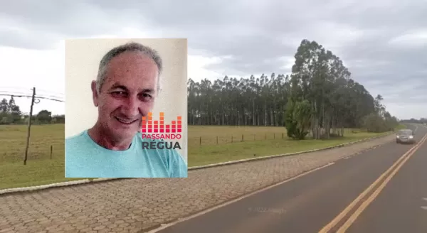 Ciclista morre atropelado por moto em rodovia na região