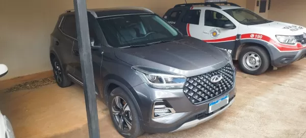 Homem é preso em flagrante com veículo roubado na Rodovia Raposo Tavares, em Ipaussu