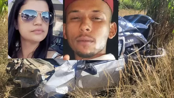 Casal morre após carro despencar de paredão de 400 metros em rampa de voo livre no Espírito Santo