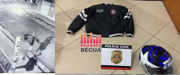 Suspeito de espancar homem com golpes de capacete é preso em Santa Cruz; menor envolvido não foi encontrado
