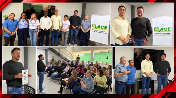 ACE Ourinhos reúne prefeito Alexandre Zóio e empresários em encontro para fortalecer diálogo e desenvolvimento econômico