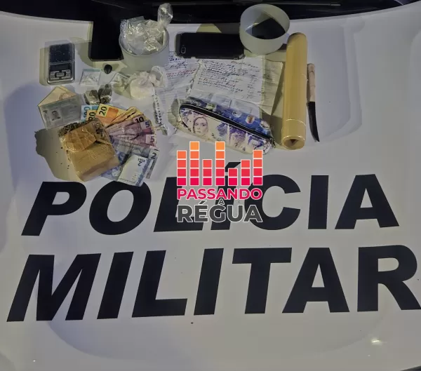 Dupla é presa por tráfico de drogas após flagrante e apreensão de entorpecentes em Ipaussu