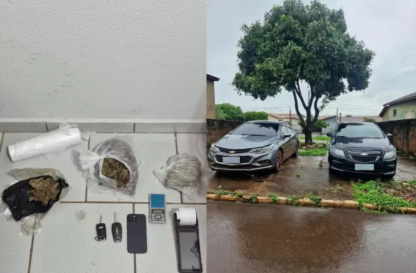 Homem é preso por tráfico de drogas após perseguição policial em Chavantes; mais de 1,2 kg de maconha são apreendidos
