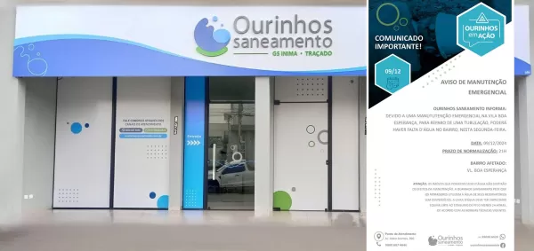 Ourinhos Saneamento realiza manutenção emergencial na Vila Boa Esperança