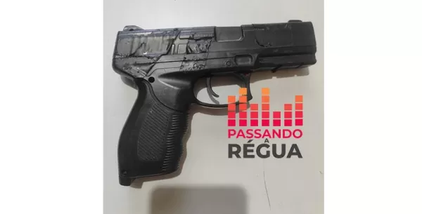 Homem é detido com simulacro de arma de fogo no Jardim Itajubi em Ourinhos