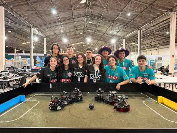 Equipe de robótica do Sesi Ourinhos é campeã nacional da RoboCup Junior Soccer e representará o Brasil no Mundial na Coreia do Sul