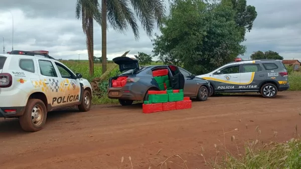Polícia Rodoviária apreende mais de 830 quilos de maconha após perseguição em Palmital