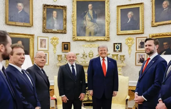 Lula e Trump avaliam encontro na Casa Branca como positivo e abrem caminho para novos acordos entre Brasil e EUA