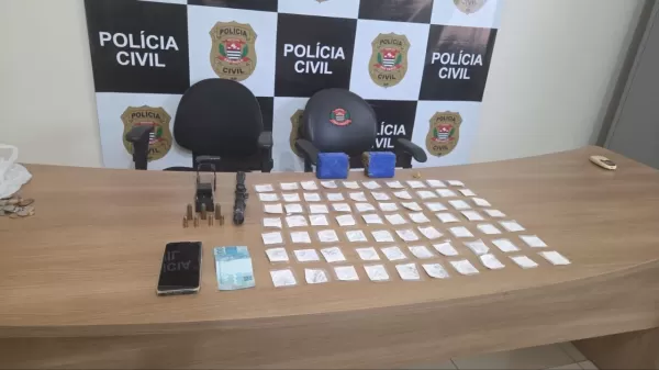 Polícia Civil deflagra operação contra o tráfico de drogas e prende dois em Bernardino de Campos