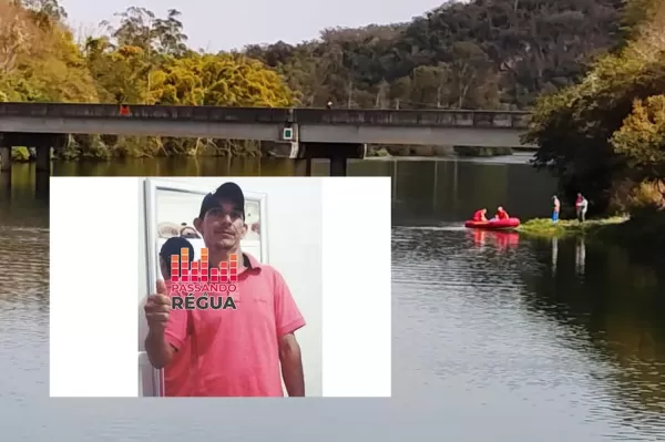 Bombeiros retomam buscas por homem desaparecido nas proximidades da Ponte Pênsil de Chavantes (SP)