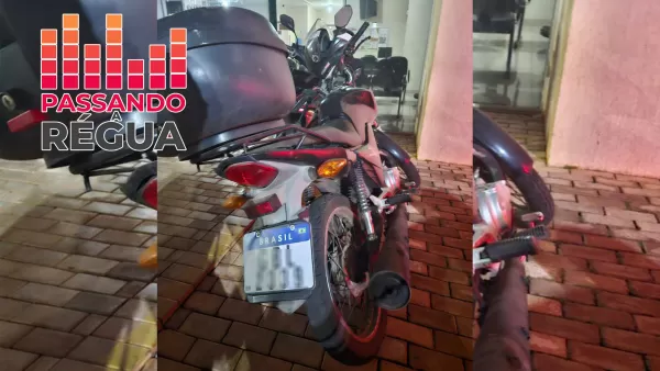 Mulher é presa pela GCM em Ourinhos por adulteração de placa de motocicleta