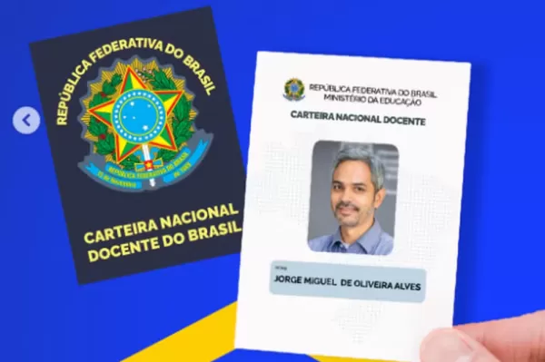 Professores já podem solicitar a Carteira Nacional Docente 