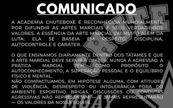 Academia de Muay Thai se manifesta e nega vínculo com acusado de agressão a idoso em Ourinhos
