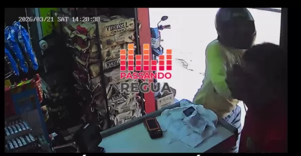 Funcionário de padaria é agredido durante assalto e criminoso foge com dinheiro em Canitar