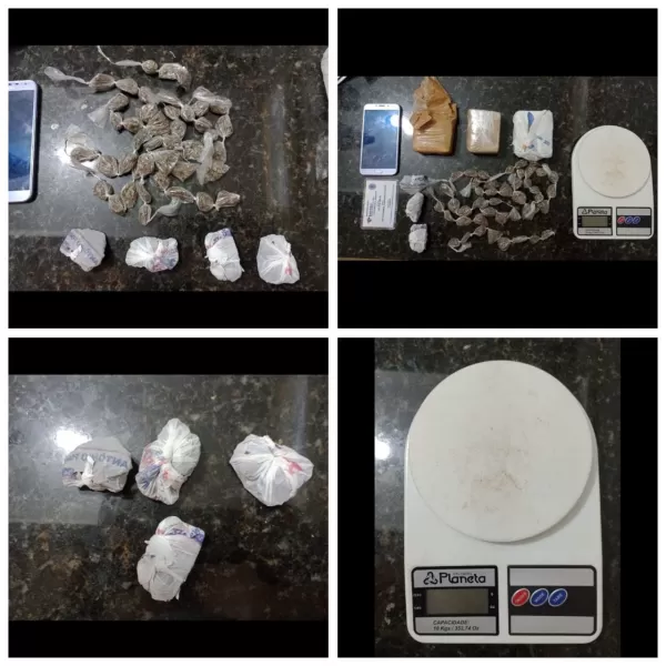 Adolescente é apreendido com mais de 600g de maconha em Santa Cruz do Rio Pardo