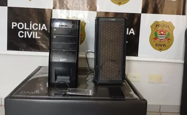 Polícia Civil apreende computadores e celular em Chavantes durante investigação de ameaças virtuais contra adolescente de Santa Catarina