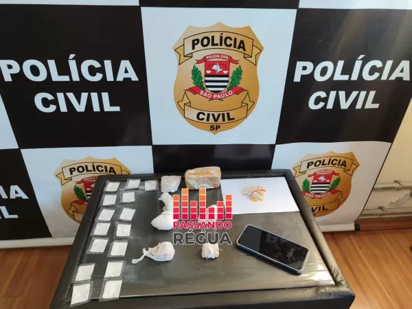 Polícia Civil prende casal com porções de drogas durante operação em Ipaussu
