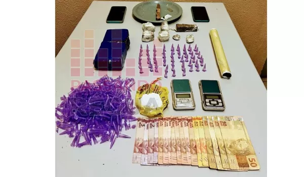 Irmãos são presos por tráfico de drogas durante operação da Força Tática em Chavantes