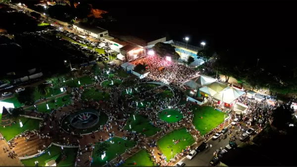 Salto Grande celebra virada do ano com festa marcante e atrai toda a região 