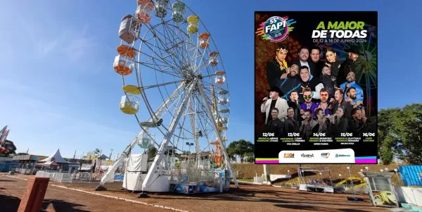 55ª FAPI de Ourinhos 2024 inicia hoje com shows de “Bruno e Marrone” e “Menos é Mais”