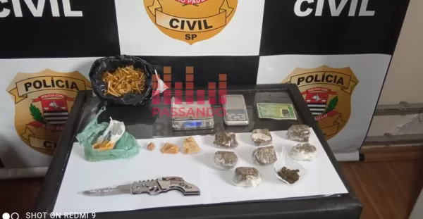 Jovem é preso em Ourinhos por tráfico de drogas no Jardim Anchieta 