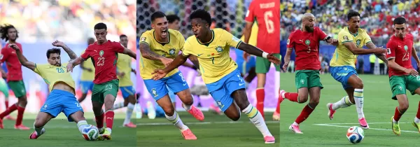 Vini Jr. salva o Brasil na estreia e garante empate contra o Marrocos na Copa do Mundo