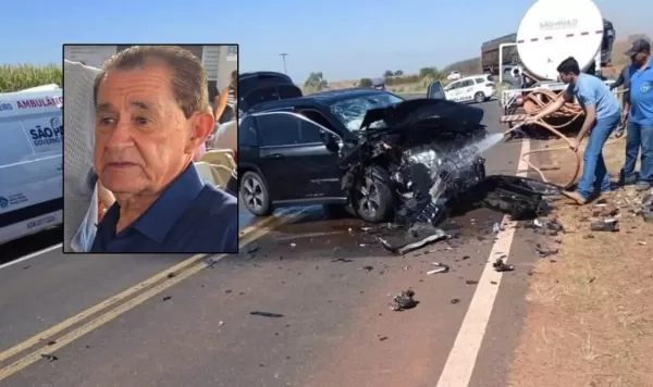 Tragédia na estrada: morre Simãozinho, ex-prefeito de Gabriel Monteiro, aos 74 anos