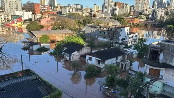 Chuvas no Rio Grande do Sul deixam quatro mortos e uma mulher desaparecida; mais de 3,5 mil pessoas estão fora de casa