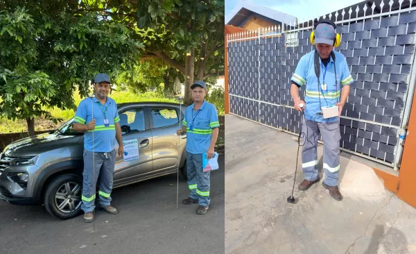 Ourinhos Saneamento intensifica detecção de vazamentos ocultos no centro da cidade