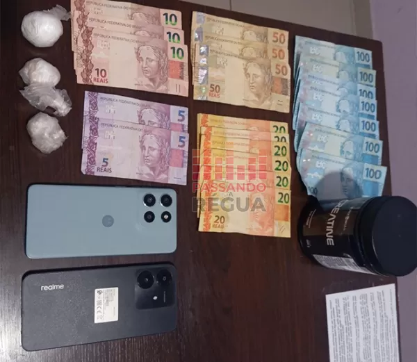 Casal é preso com mais de 114 gramas de cocaína durante abordagem na SP-225, em Ipaussu