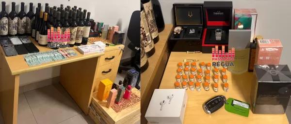 Força Tática prende dois por descaminho e apreende mercadorias irregulares em Ourinhos