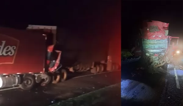 Caminhoneiro de 32 anos morre em colisão traseira na madrugada em Santa Cruz do Rio Pardo 